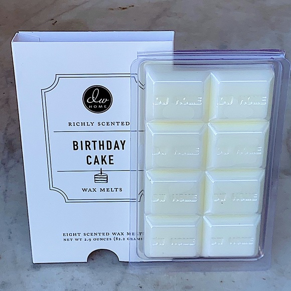 DW HOME WAX MELTS BIRTHDAY CAKE RICHLY SCENTED NEW